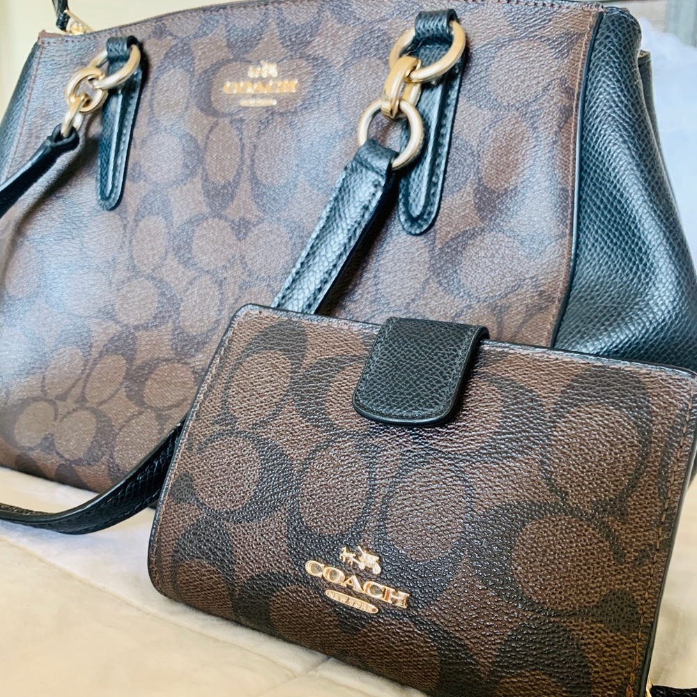 Coach Handbag & Matching Wallet - Picture 13 of 13